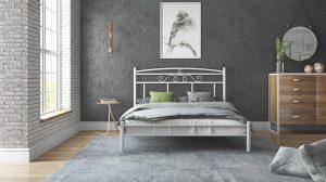 Chic Strom Μεταλλικό Κρεβάτι Isabella Διπλό 150x200