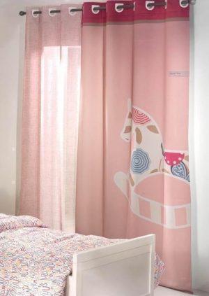 Κουρτίνα Saint Clair Soft-touch Toy Pink 160x250